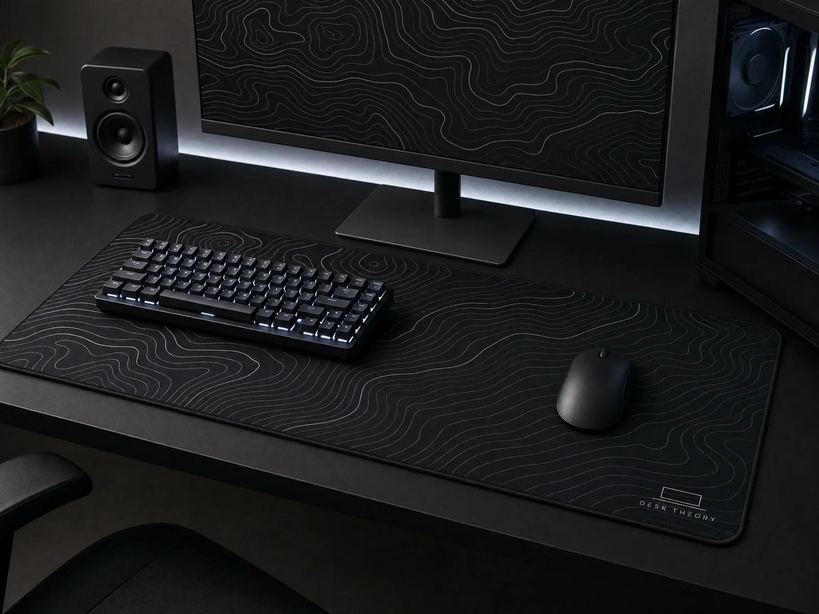 Topographic Black